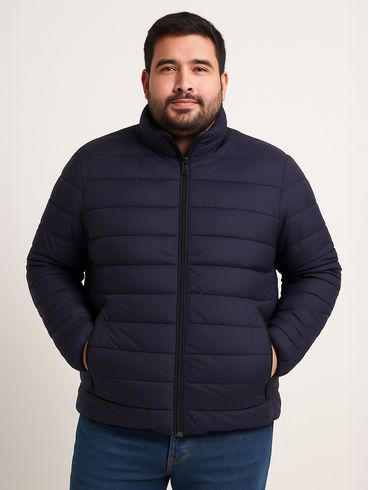 Jaqueta Plus Size Masculina AZUL