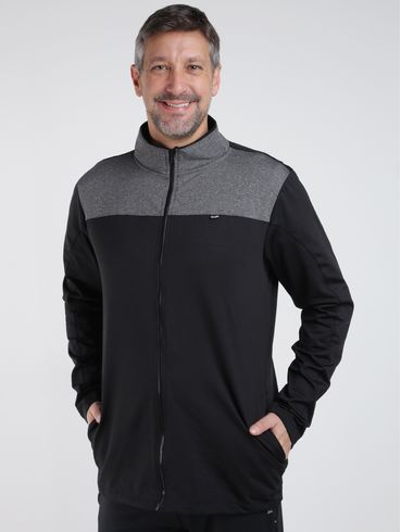 Jaqueta College Masculina PRETO