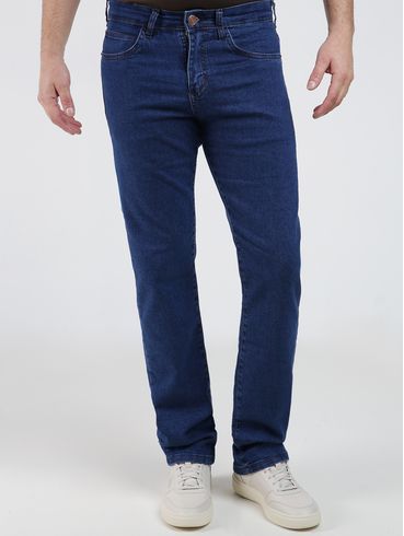 Calça Jeans Reta Masculina AZUL