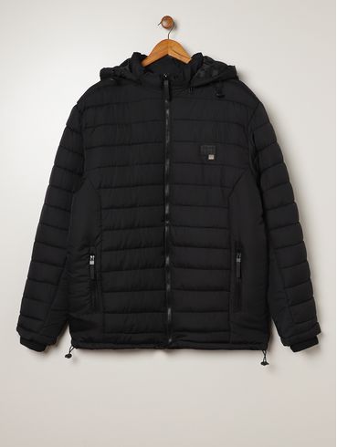 Jaqueta Gangster Plus Size Masculina PRETO
