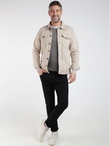 Jaqueta Sarja Masculina BEGE