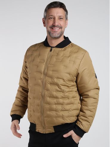 Jaqueta Puffer Masculina CARAMELO