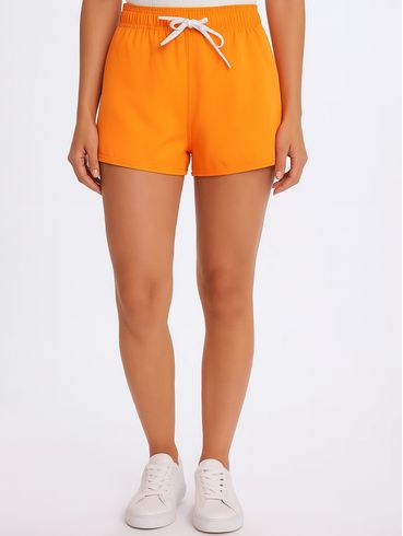 Short Feminino Laranja