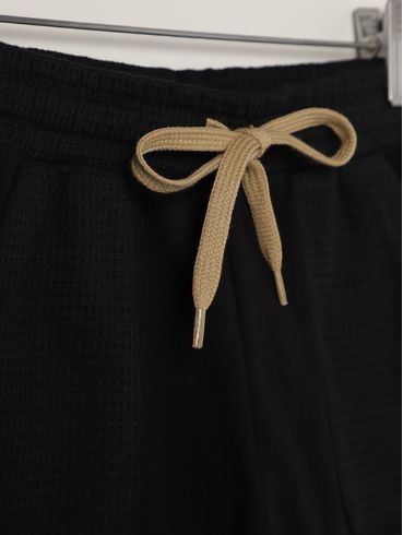 Bermuda Moletinho Infantil Para Menino - PRETO