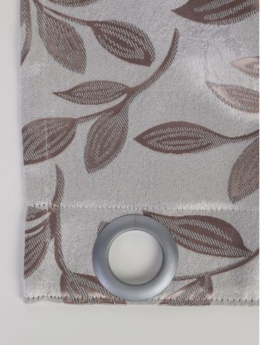 Cortina Curta Blackout Jacquard ROSE
