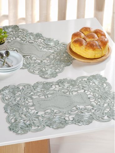 Toalha de Bandeja Lace VERDE