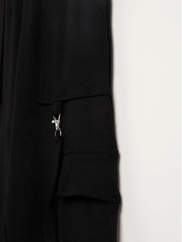 Calça Jogger Juvenil Para Menina - PRETO