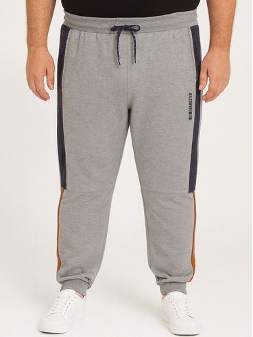 Calça Moletom Gangster Plus Size Masculina MESCLA