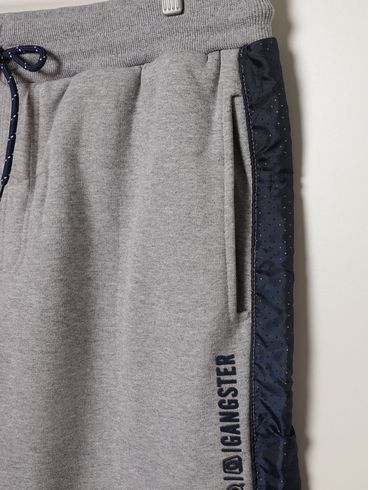 Calça Moletom Gangster Plus Size Masculina MESCLA